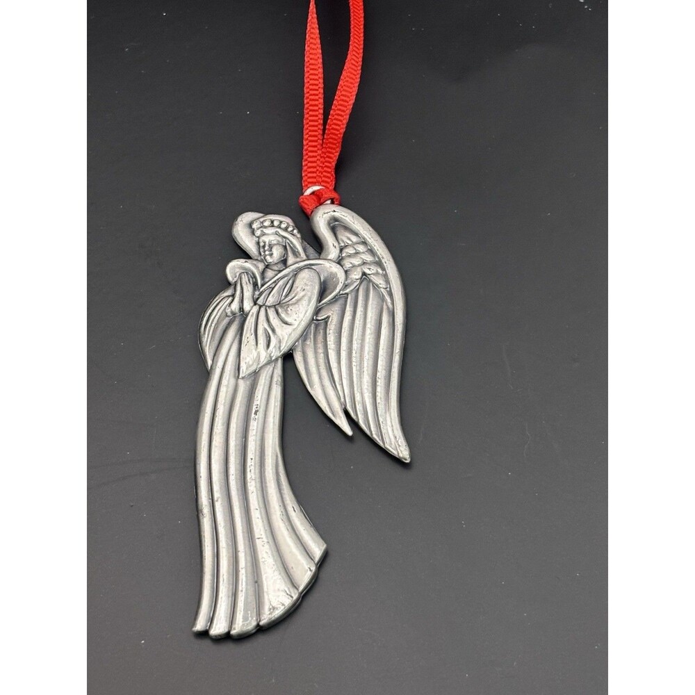 Home For The Holidays Pewter Angel 1994 Vintage